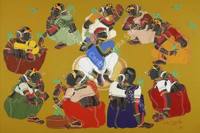 Thota Vaikuntam (Artist), Untitled, 2012, Painting