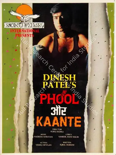 Dinesh Patel (Producer), Phool Aur Kaante, 1991, Song-Synopsis Booklet