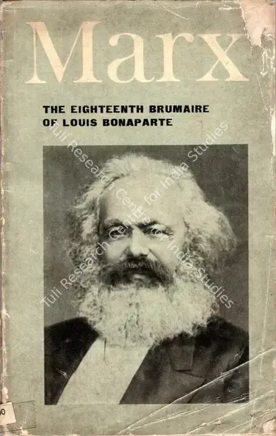 Karl Marx (Author), The Eighteenth Brumaire of Louis Bonaparte, 1934, Authored Book
