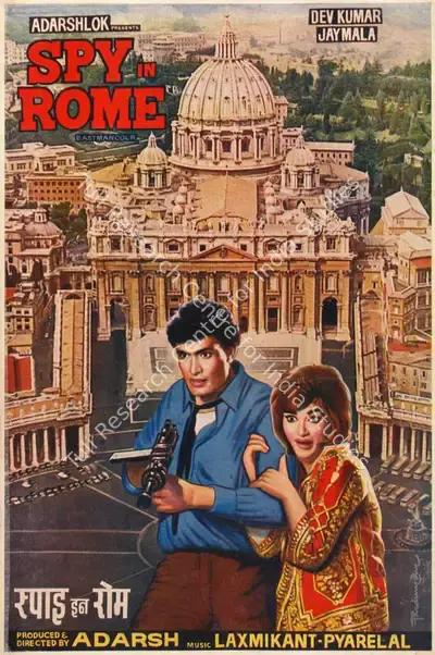 B.K. Adarsh (Producer), Spy In Rome, 1968, Song-Synopsis Booklet