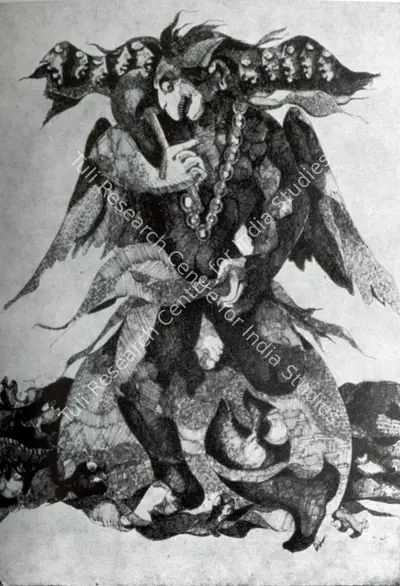 A. Mohan (Artist), Hanuman, Painting
