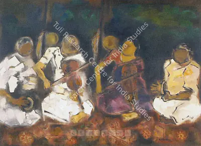 Reddeppa Naidu (Artist), Musicians Ii, 1996, Painting