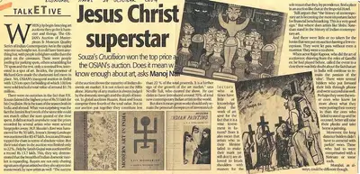 Manoj Nair (Reporter), Jesus Christ superstar, 2004, Newspaper Clipping