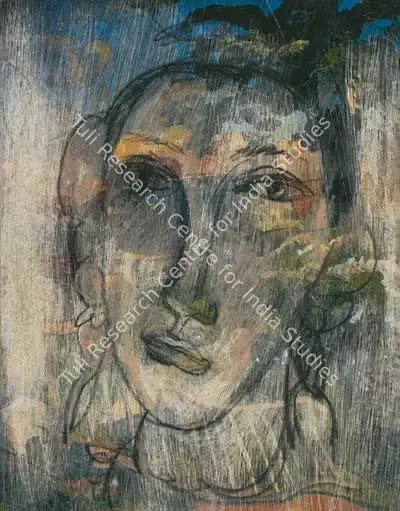 M. Sivanesan (Artist), Untitled, 1990, Painting