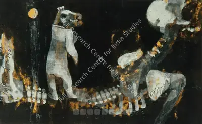 Ganesh Pyne (Artist), Untitled, 1961, Painting