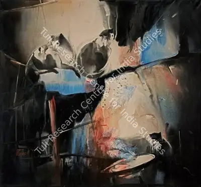 Paresh Maity (Artist), Untitled, 1991, Painting