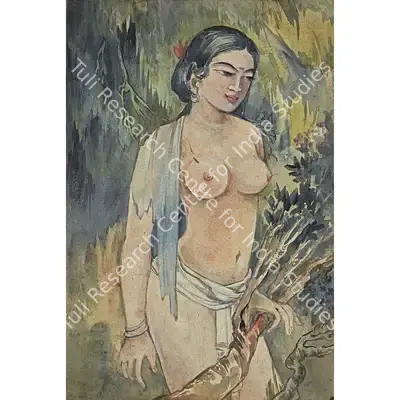 Ramgopal Vijaiwargiya (Artist), Vanvasi, Painting