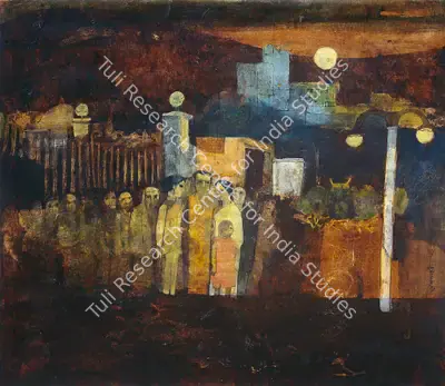 Ganesh Pyne (Artist), Untitled, 1962, Painting