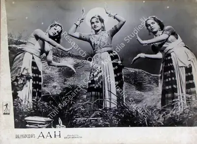Jaywant Pathare (Cinematographer), Aah, 1953, Lobby Card