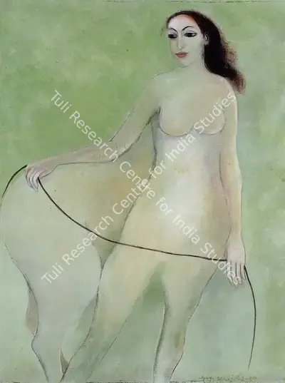Gogi Saroj Pal (Artist), Untitled, 1989, Painting