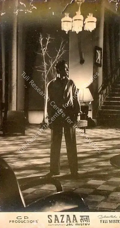 G.P. Sippy (Producer), Sazaa, 1951, Lobby Card