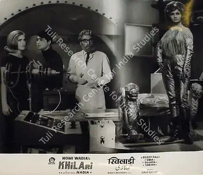Anant Wadadeker (Cinematographer), Khilari, 1968, Lobby Card