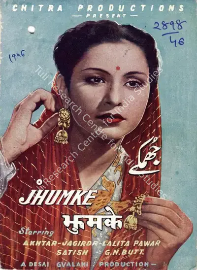 J.K. Nanda (Director), Jhumke, 1946, Song-Synopsis Booklet