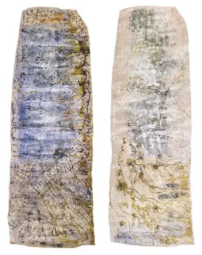 Jayashree Chakravarty (Artist), Space Within (Double-Sided), 2005, Painting