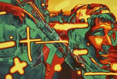 T.V. Santhosh (Artist), Endless Chain of Revenges - II, 2010, Painting