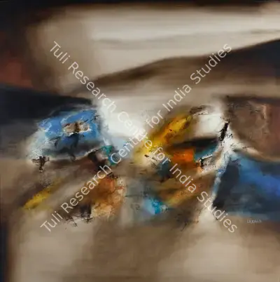 Laxman Shreshtha (Artist), Untitled, 1988, Painting
