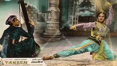 S.G. Laad (Producer), Sangeet Samrat Tansen, 1962, Lobby Card