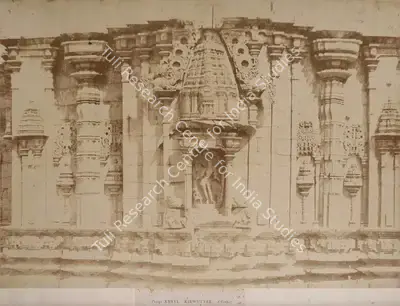 William Henry Pigou (Photographer), Kirwuttee, a Temple, 1857, Antiquarian Photograph