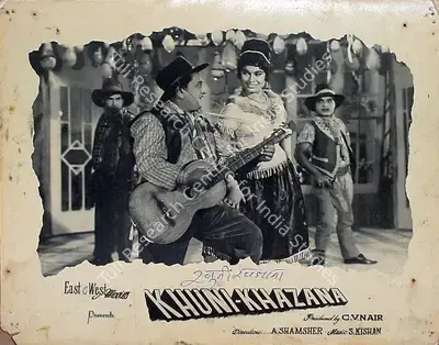 C.V. Nair (Producer), Khuni Khazana, 1965, Lobby Card