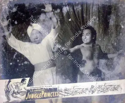 A.R. Zamindar (Director), Jungle Princess, 1958, Lobby Card