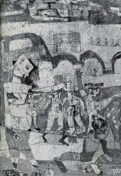Mohan Samant (Artist), Maternity, 1953, Painting