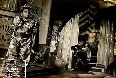 Nanabhai Bhatt (Director), Sinbad Jahaaji, 1952, Lobby Card