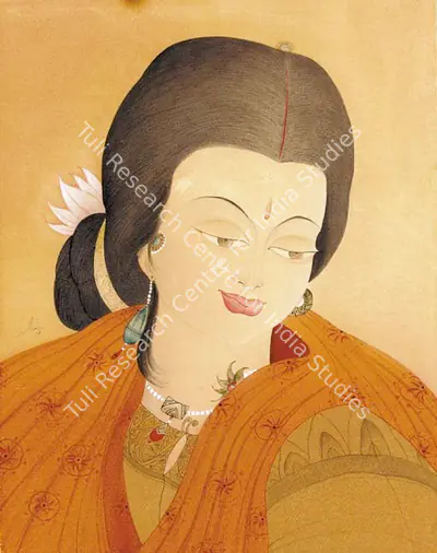 M.A.R. Chughtai (Artist), Charm Of The East, Painting
