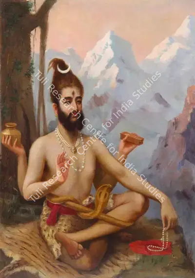 Raja Ravi Varma (Artist), Untitled (Shiva), 1903, Painting