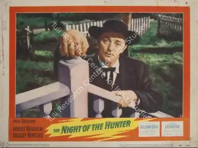 Charles Laughton (Director), The Night of the Hunter, 1955, Lobby Card