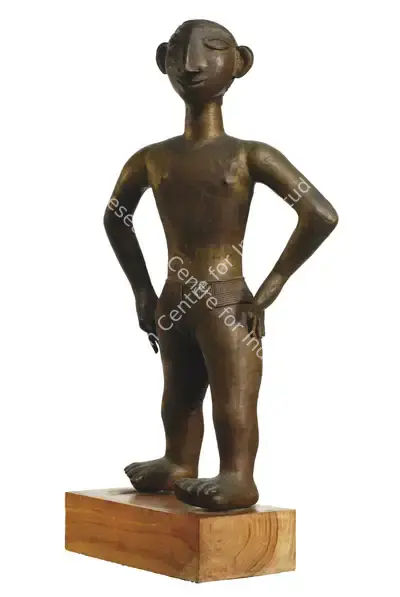 Mukherjee, Meera (Artist). Figure. Brass, late 1980s | Sculpture | FineArts | 00755841