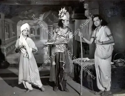 Dhirubhai Desai (Producer), Shuk Rambha, 1953, Photographic Still