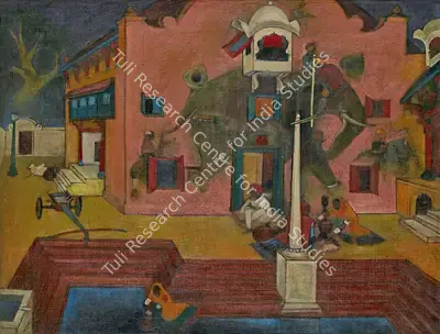 A.A. Raiba (Artist), Untitled, Painting