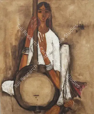 B. Prabha (Artist), Untitled, 1966, Painting