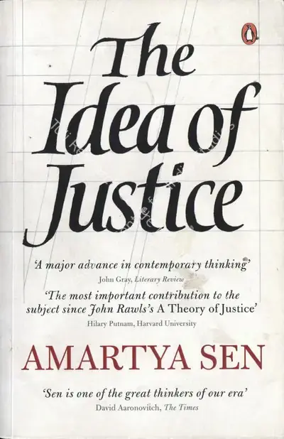 Amartya Sen (Author), The Idea of Justice, 2009, Authored Book