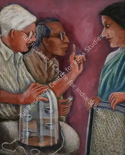 Amit Ambalal (Artist), Untitled, 1987, Painting