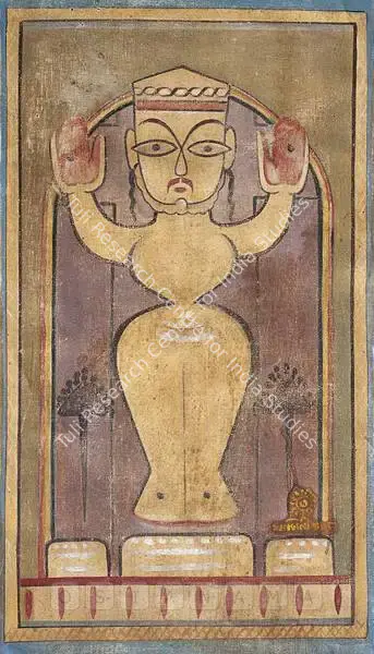 Jamini Roy (Artist), Crucifixion, 1941, Painting