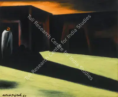 Satish Gujral (Artist), Untitled (Man), 1960, Painting