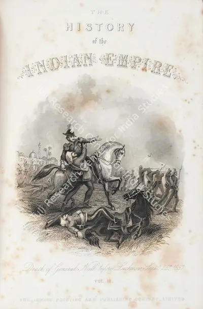 Robert Montgomerry Martin (Author), The Indian Empire, 1860, Authored Antiquarian Book