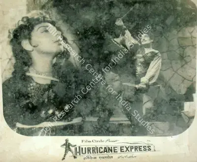R.B. Irani (Producer), Hurricane Express, 1961, Lobby Card