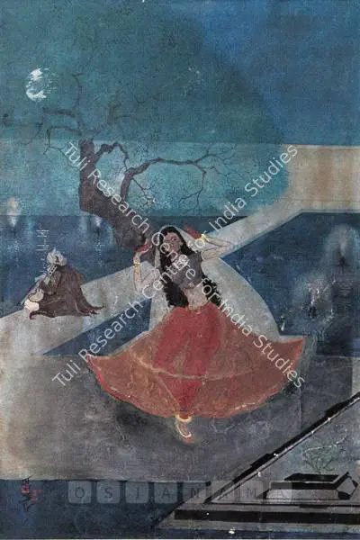 Abanindranath Tagore (Artist), Dancing Woman, Painting