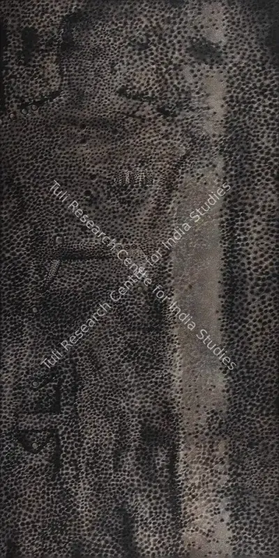 Rameshwar Broota (Artist), Traces of Man - The Unknown-Soldier - I, 1999, Painting