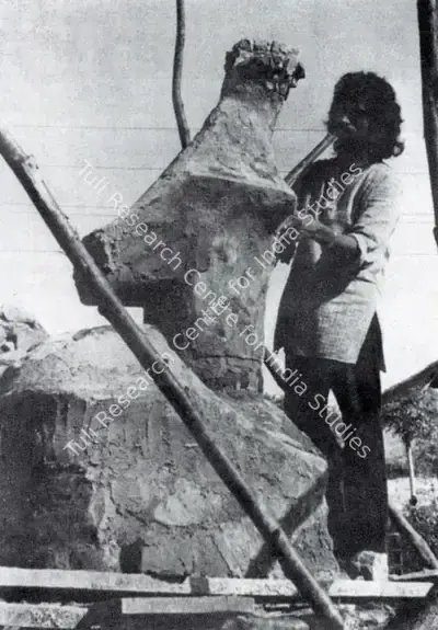 Unknown (Photographer), P.S. Nandhan at Work, Contemporary Photograph