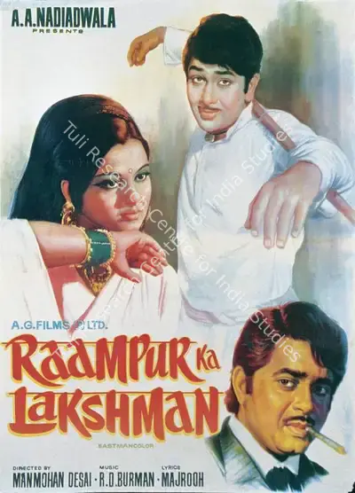 A.A. Nadiadwala (Producer), Raampur Ka Lakshman, 1972, Full Sheet Poster