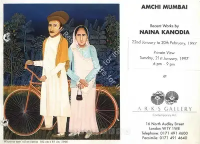 Nayanaa Kanodia (Artist), Amchi Mumbai, 1997, Solo Exhibition Catalogue