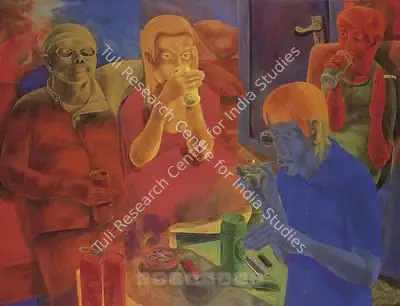Binod Sharma (Artist), Kya Baat Hai? Baat Hai! Baat Hai, 2000, Painting