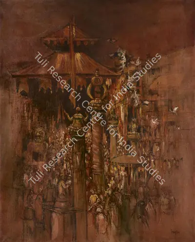 Arup Das (Artist), Untitled, Painting