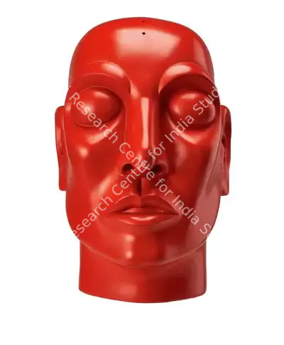 Navjot (Artist). Leader Red, 2005 | Sculpture, AG.Mum/25.06.18, 2018 · Asta Guru