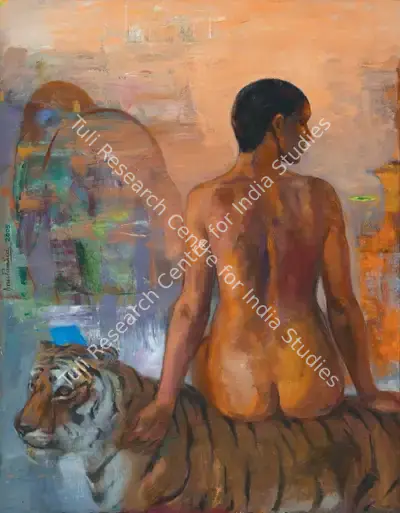 Sud, Anupam (Artist). Untitled, 2005 | Painting, AG.Mum/23.02.24, 2024 · Asta Guru