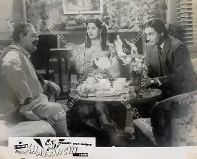 M.L. Arora (Producer), Khazanchi, 1958, Lobby Card