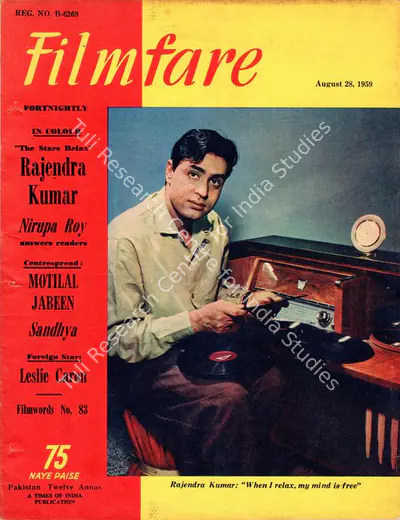 L.P. Rao (Editor), Filmfare, 1959, Magazine